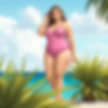 Magnificent Exploring the Allure of Pink Plus Size Bathing Suits