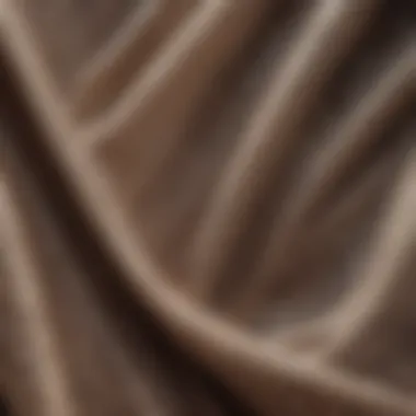 Close-up of the unique textures found in African sheer fabrics