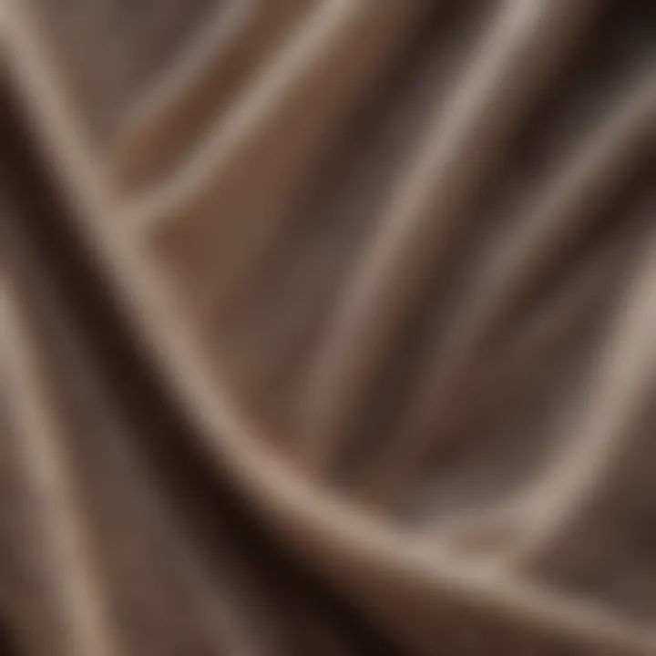 Close-up of the unique textures found in African sheer fabrics