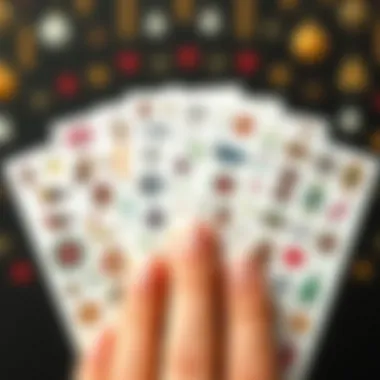 Diverse Motifs of Boho Nail Stickers A display of various boho nail sticker sheets with unique motifs