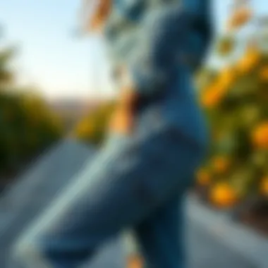 Sustainability in Detachable Jeans Eco-friendly materials used in the production of detachable jeans