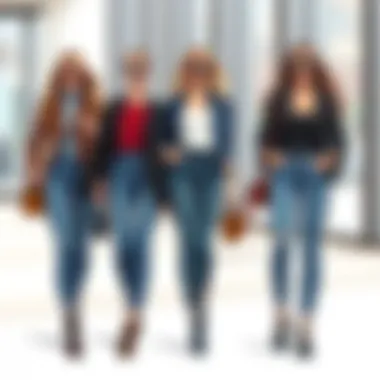 Versatile Styling Options for Detachable Jeans Stylish detachable jeans styled for various occasions
