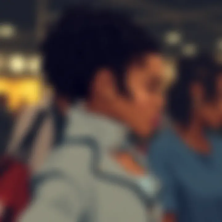 Illustration depicting the cultural significance of crochet hairstyles