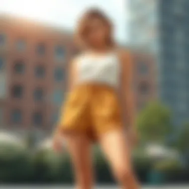 Notable Exploring Silk Athletic Shorts: A Contemporary Fashion Staple