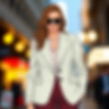 Customization options for single button blazers