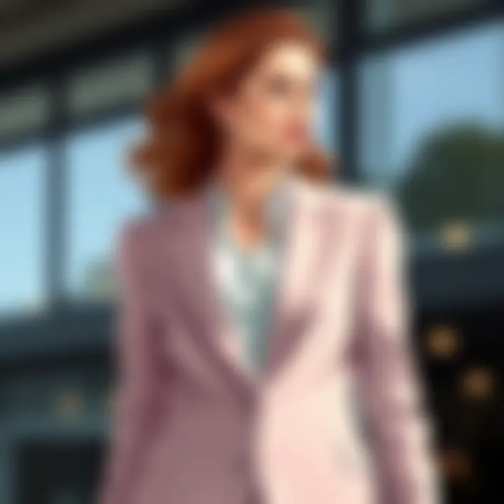 Styling tips for wearing a single button blazer