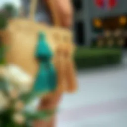 Exploring the Aesthetic and Practicality of Straw Bags with Tassels Introduction