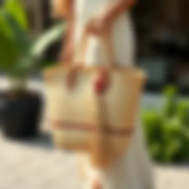 Notable Exploring the Aesthetic and Practicality of Straw Bags with Tassels