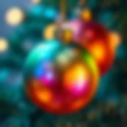 Exploring the Allure of Iridescent Christmas Balls Introduction