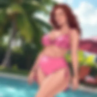 Notable Exploring the Allure of Pink Plus Size Bathing Suits