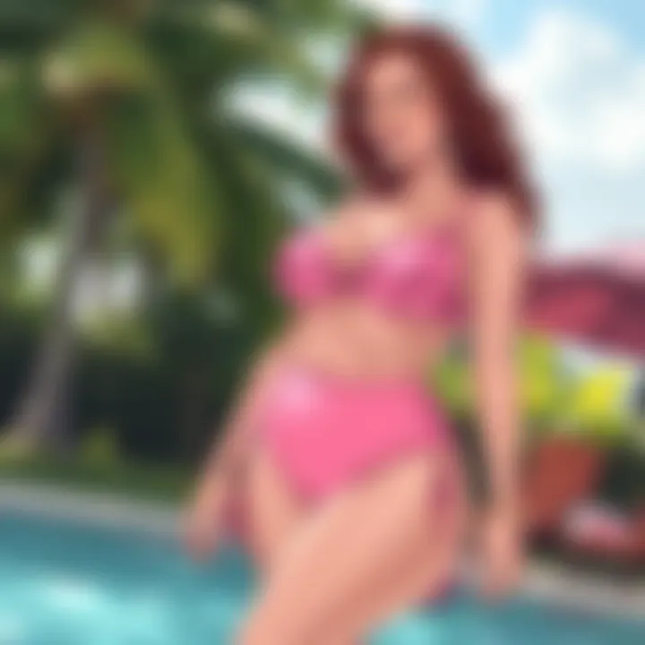 Notable Exploring the Allure of Pink Plus Size Bathing Suits