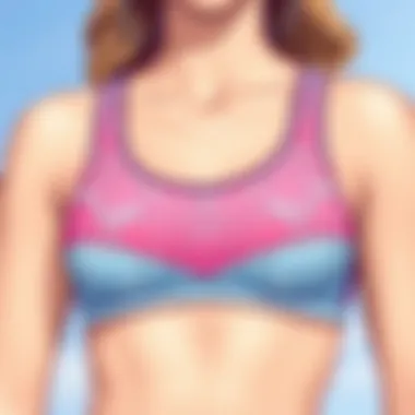 Diverse lifestyles in rhinestone sports bras