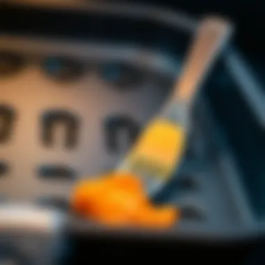 Materials and Structure of Air Fryer Baking Pans Close-up of air fryer baking pan materials and structure
