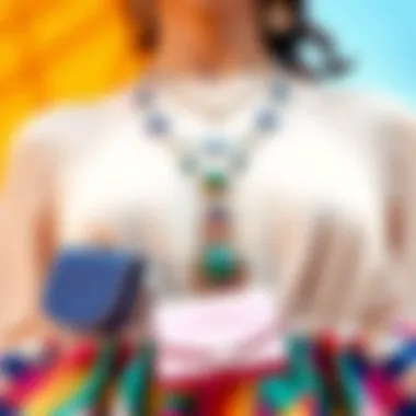 Accessory Inspirations for Colorful Dresses A collection of accessories perfect for bright dresses