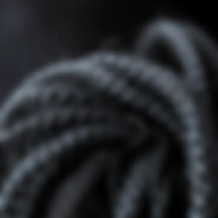 Close-up of soft, high-quality wig fibers
