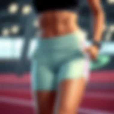 Styles of Stretchy Workout Shorts Variety of stretchy workout shorts styles