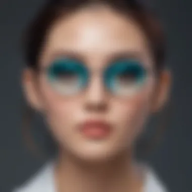 Vibrant Choices: The Palette of Korean Eyewear An array of colorful Korean style glasses on display