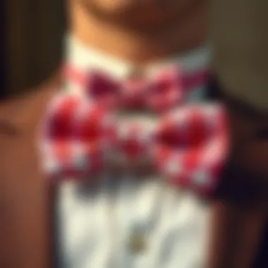 Historical Evolution of Bow Ties Historical representation of bow ties across different eras