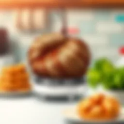 Elegant bun maker showcasing intricate design