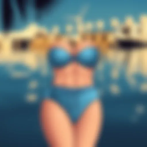 The High-Waisted Bikini with Bandeau Top: A Comprehensive Exploration Introduction