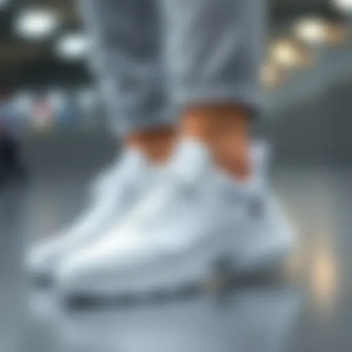 White Athletic Shoes for Nursing Professionals Introduction