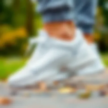 White Athletic Shoes for Nursing Professionals Summary